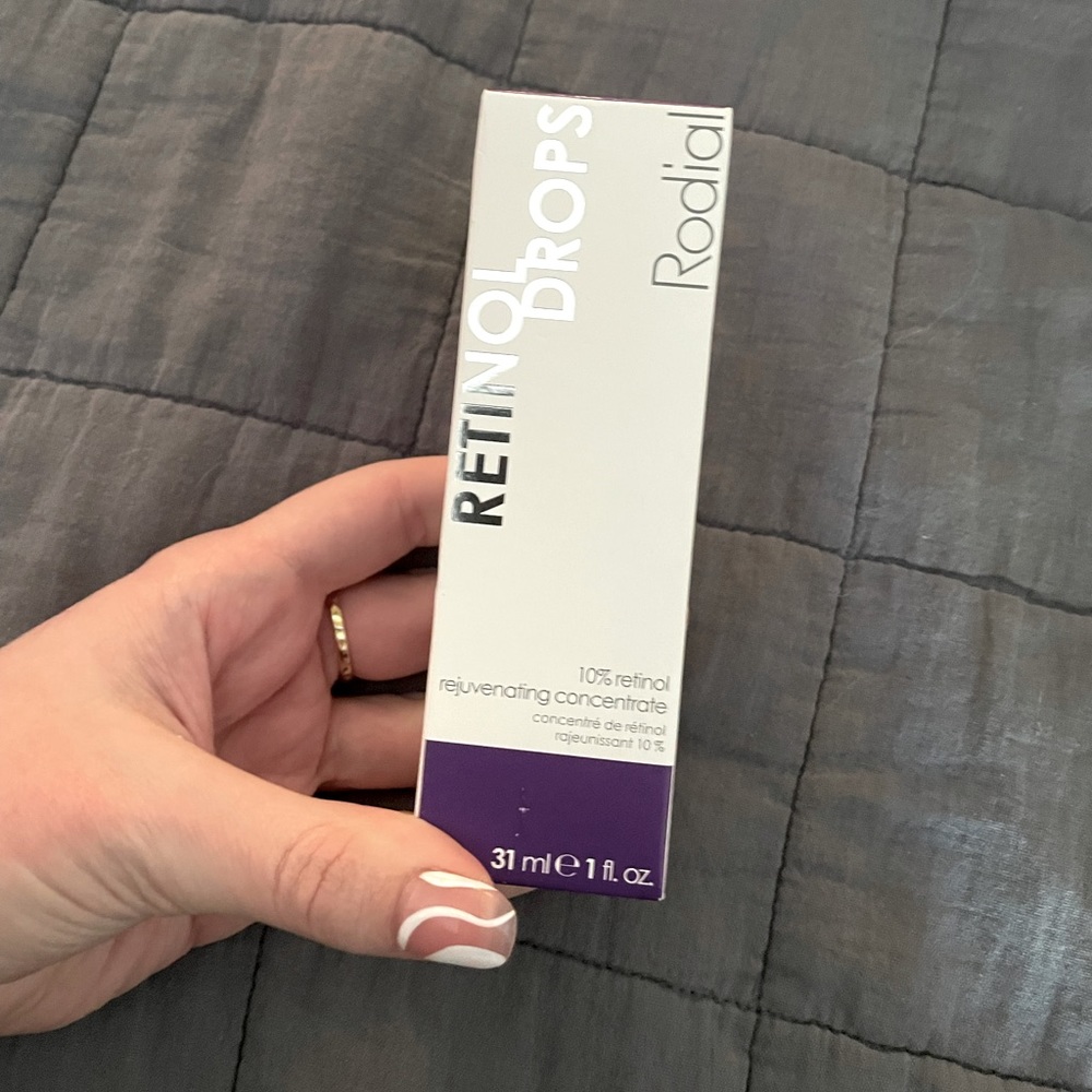 Never opened. Full size Rodial Retinol Drops.